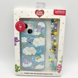 Skinnydip Retro Care Bears Phone Case Beaded Strap iPhone 13 / 14 / 15 Wish Bear